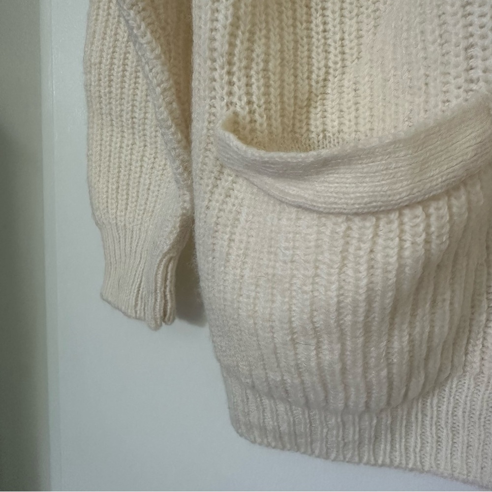 Vintage Shetland Wool Knit V Neck Button Cardigan Womens Large - Picture 3 of 5